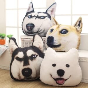 Decorative Husky Pillow